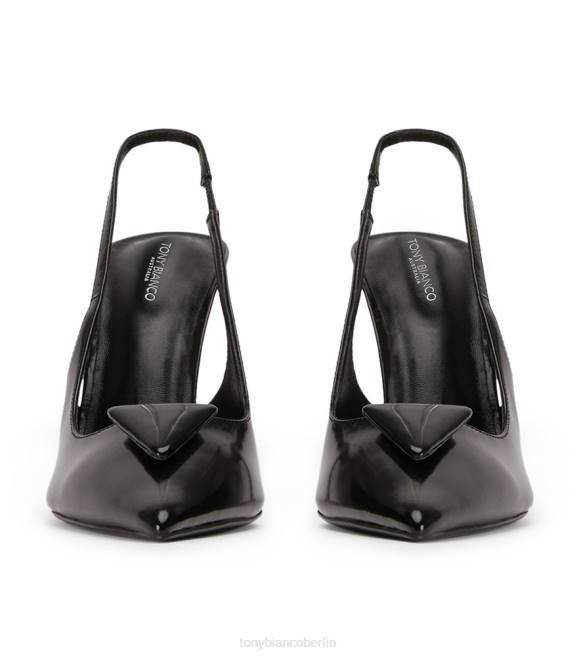 Pumps | de Tony Bianco Frauen Ingwer-Absätze Schwarz hochglänzend 4624333